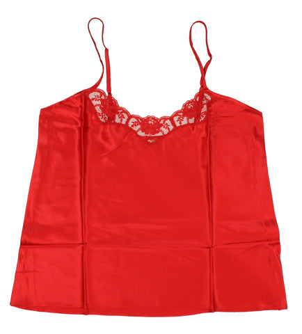 Intimo Womens Silk Lace Camisole Top Shirt