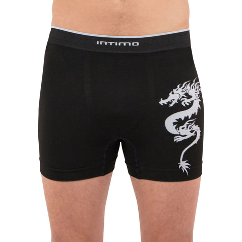 Dragon Boxer Briefs, Black, Extra Large