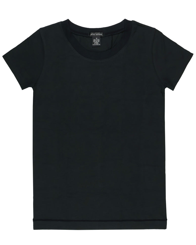 Intimo Short Sleeve Crew Womens Shirt