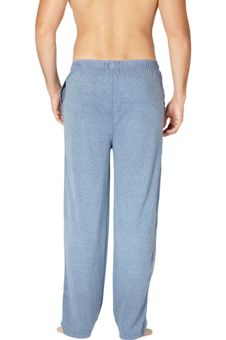 INTIMO Men's Comfy Casual Pajama Pant Sleepwear Loungewear (Denim, Small)