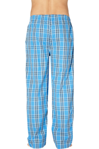 Intimo Mens Woven Pant, Blue, Medium