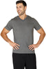 Black Brown Men's Soft Knit Adult Sleep Lounge Pajama T-Shirt