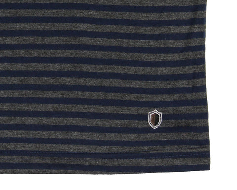 Black Brown Men's Soft Knit Adult Sleep Lounge Pajama T-Shirt