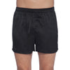 Intimo Mens Classic Silk Boxers, Black Small