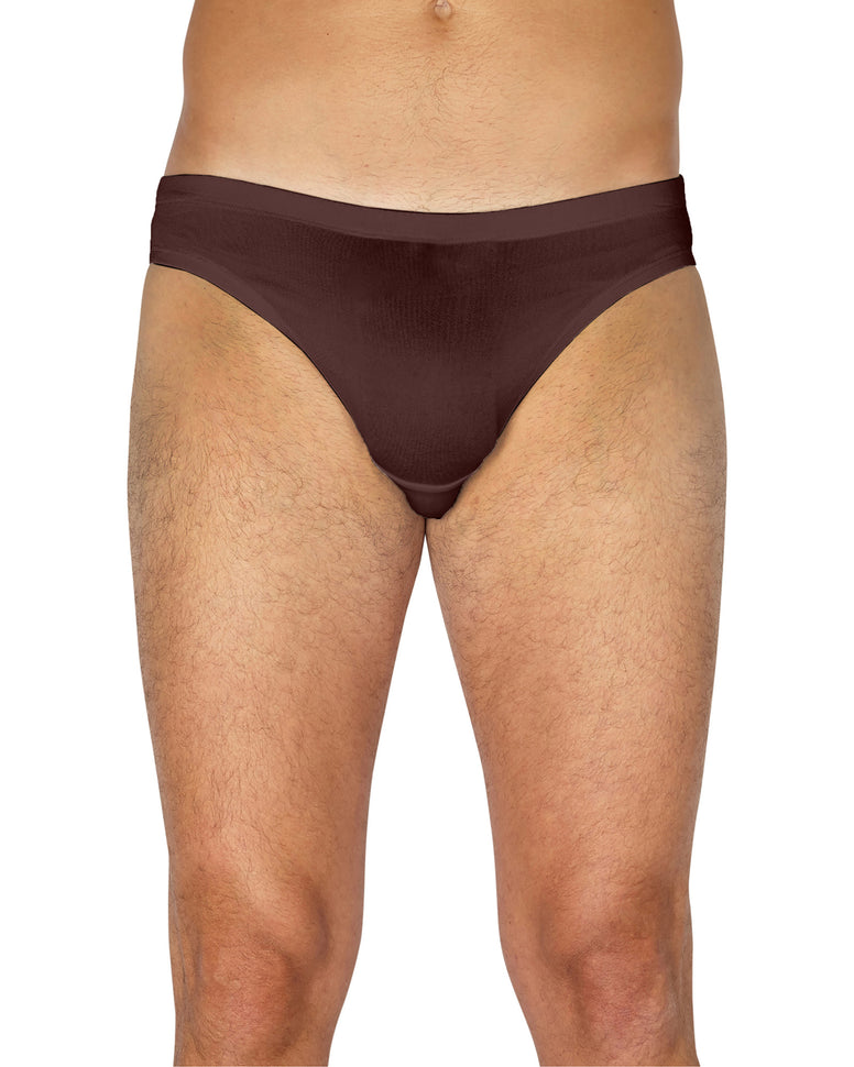 Intimo Mens Classic Silk Knit Low Rise Bikini