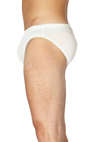 Intimo Mens Big and Tall Classic Silk Bikini Brief Underwear