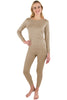 Intimo Womens Long John Pajama Set