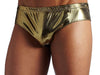 Intimo Men's Liquid Metallic Bikini Brief Underwear